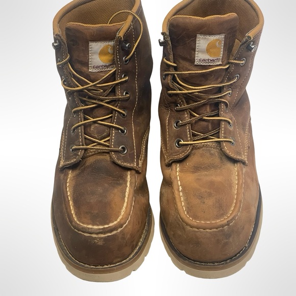 Carhartt Men's Brown Work Boots size 9.5 - Picture 2 of 8